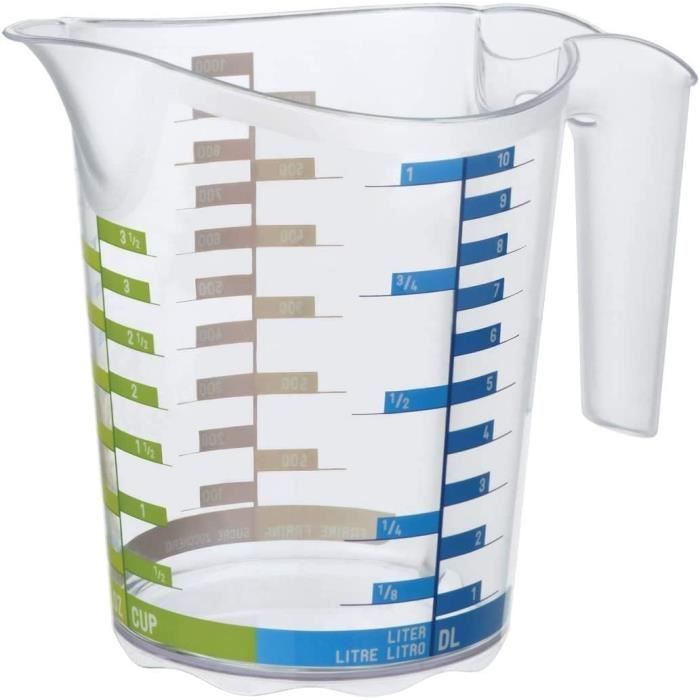 TASSE MESURER 1L/4T MESURE INT. RICARDO main image 1