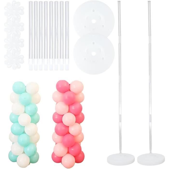 Accroche Ballon Pour Arche Pinces à Ballons Xindojuz - Lot De 50 Pour Décorations D'arche (blanc) Arche Ballon Anniversaire