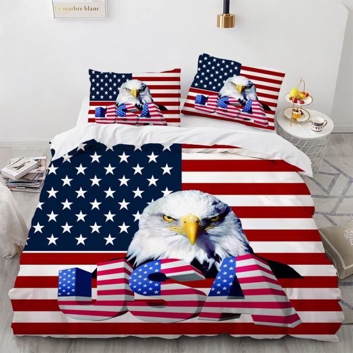 Drapeau Américain Pure Country 38x53cm - Décoration Murale - Tenture Patriotique
