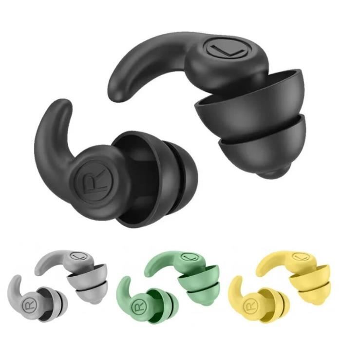 Acheter Bouchons d'oreille Anti-bruit pour protection auditive, en Silicone  souple, réduction du bruit, écouteurs étanches