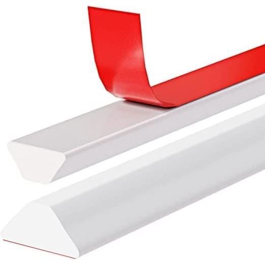 Barre De Protection Anti-Flottement Autocollante Pour Douche - Silicone 200cm Transparent