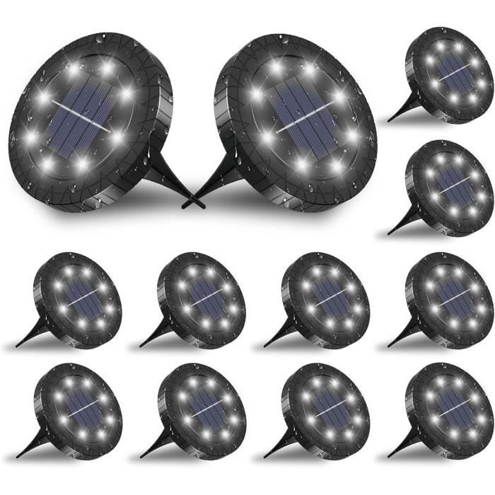 Lot de 4 lampadaires à LED HO Scale pour jardin miniature