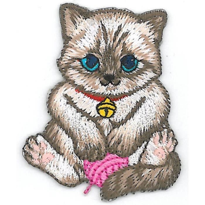 Écusson Thermocollant Licorne Chat - Finally Home - Pour