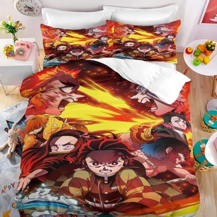 Taie d'Oreiller Demon Slayer Piliers