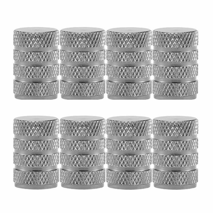 Décoration Valve Moto Bouchons Valve Pneu Ymapinc Lot De 8 - Alliage Aluminium Rouge, Universel Voiture/moto/vélo Protection Valve Universelle