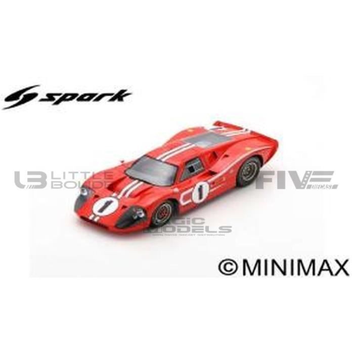 Ford GT40 Mk IV No.2 4th 24H Le Mans 1967 B. McLaren - M. Donohue - Wi