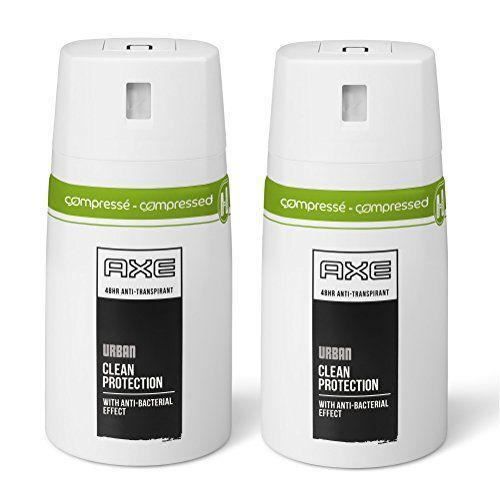 Axe Urban Déodorant Anti Transpirant pour Homme Compressé 100 ml Lot