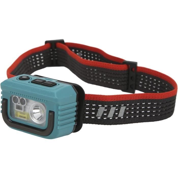 Lampe Frontale LED Rechargeable - 1600 Lm - Chargement USB C