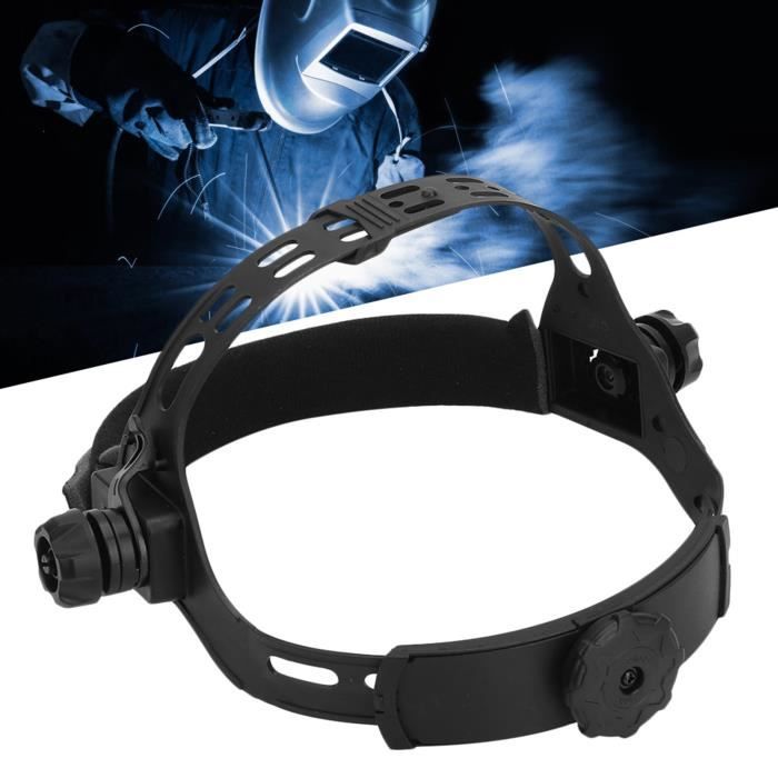LOVIVER Bandeau Casque Chantier Pour Masque De Soudeur - Réglable Avec Coussin Protection - Léger Et Confortable