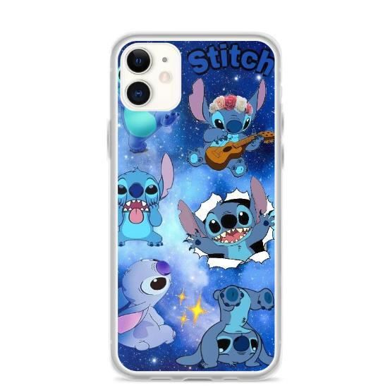 Coque iPhone 11 - Stitch Multi - Dessin animé -Disney - Housse, étui -  accessoire téléphone - coque de protection - Cdiscount Téléphonie
