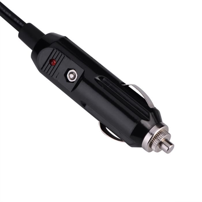 GOTOTOP Câble allume-cigare Câble Adaptateur pour Cordon Allume-Cigare de Voiture de 3 Mètres/9,8 Pieds 12V DC 5,5 mmx2,1mm