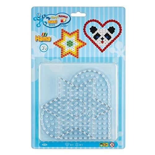 Hama Stecktafel Mit Sechskant-Stiften – Bunt, Fördert Motorik & Kreativität Bei Kindern