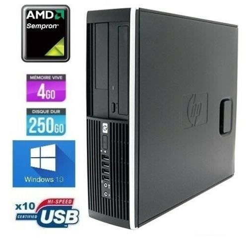 Achat PC Portable PC HP Compaq 6005 Pro SFF AMD SEMPRON 145 2.8GHz 4Go DDR3 250Go W 10 Pro pas cher