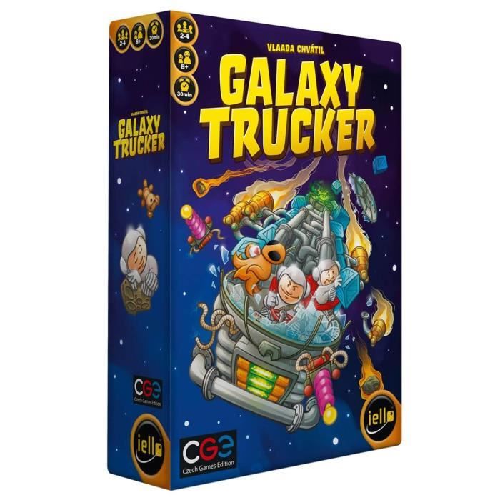 jeu de société - iello - galaxy trucker - construction de vaisseau - tactique - 8 ans+