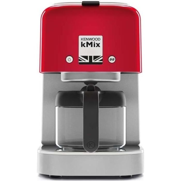 Cafetière filtre kMix - KENWOOD - COX750RD - 1200 W - Rouge - 8 tasses - Sélecteur d'arôme