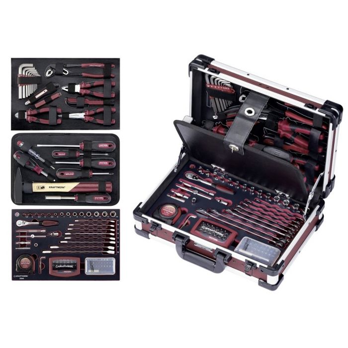 KRA3944 Coffret 123 outils professionnels KRAFTWERK
