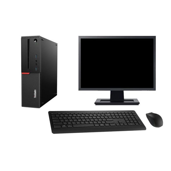 PC Lenovo M800 SFF Ecran 27 Intel G4400 RAM 8Go SSD 480Go Windows 10 Wifi Reconditionné - Lenovo reconditionné disponible sur Cdiscount Seconde Vie
