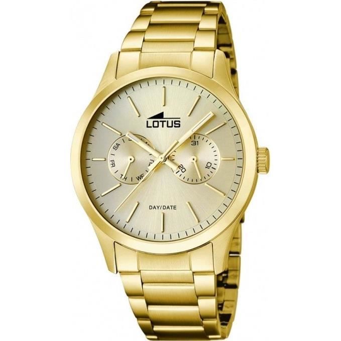 Montre - Lotus - Minimalist L15955/2 - Doré - Métal - Analogique