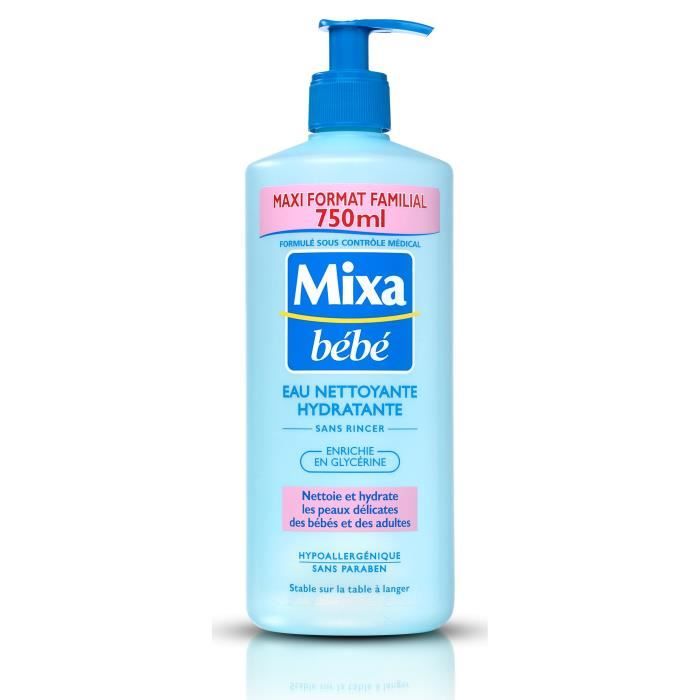 Mixa Bebe Eau Nettoyante Hydratante Sans Rincage 750ml Cdiscount Au Quotidien Mixa Bebe Eau Nettoyante Hydratante Sans Rincage 750ml Cdiscount Au Quotidien