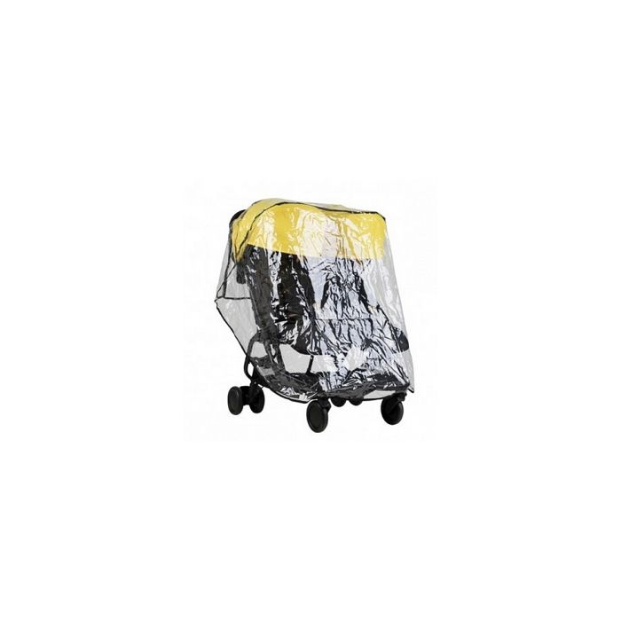 Habillage pluie poussette MOUNTAIN BUGGY Protection pluie DUET Duo -  MB1-S2SC Pas Cher 