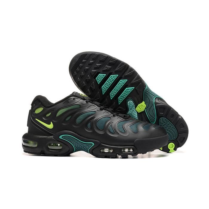 Chaussures de Running - AUTREMENT - 2024 NIKE AIR MAX Tn - vert noir - Homme - Régulier - Running
