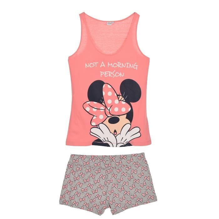 Pyjama Court Femme Minnie Mouse