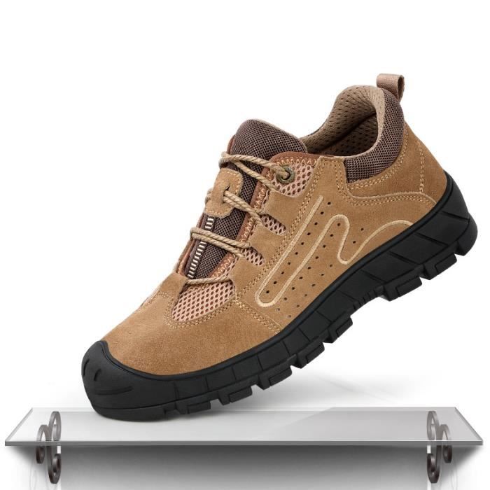 Chaussures de s curit basses pour Femme Homme r sistance l abrasion L g ret Chaussures de s curit Coque acier