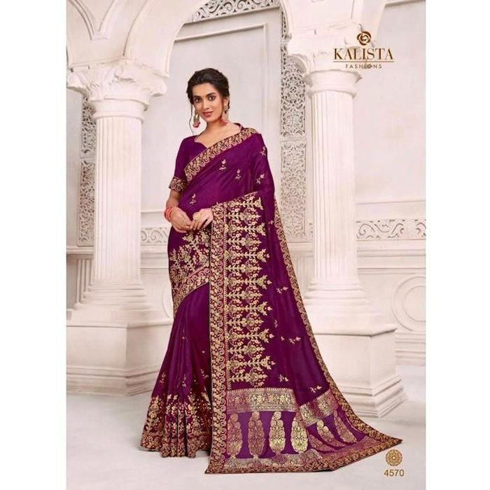 Sari pour mariage sale