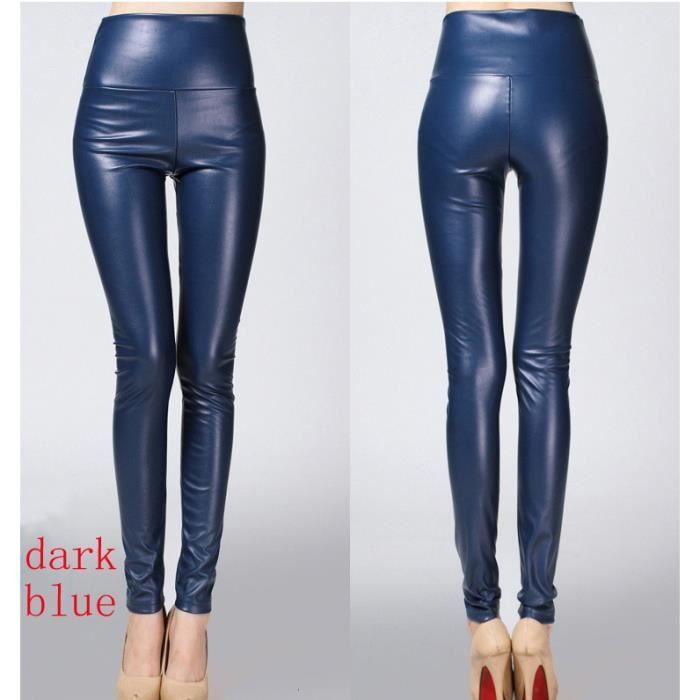 Pantalon cuir femme 2019 best sale