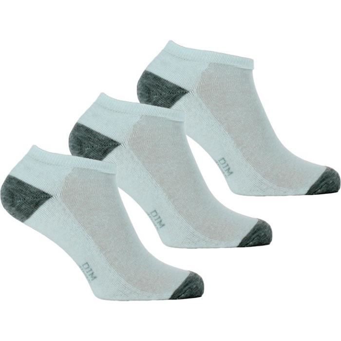 Lot 3 paires socquettes blanches homme