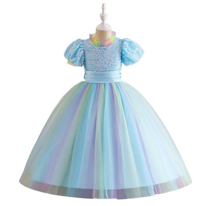 Robe Fille Nouvelle arrivée manches bouffantes robe pour enfants Robe Fille Nouvelle arrivée manches bouffantes robe pour enfants