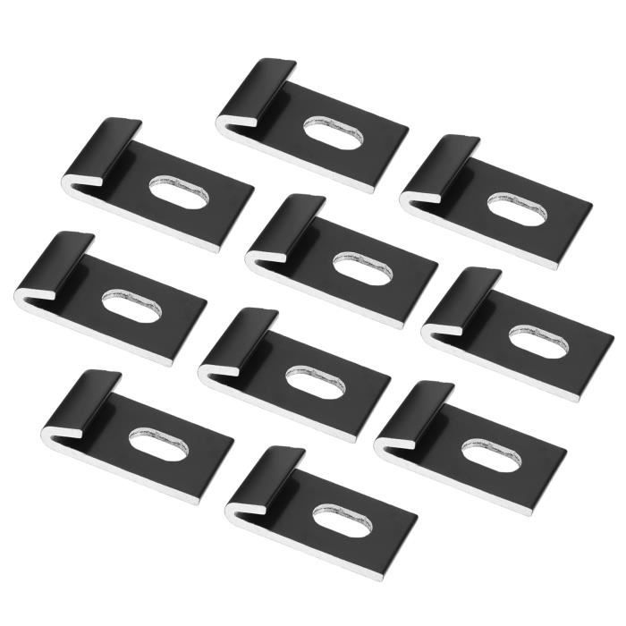 Lot De 10 Clips De Base Pour Serre, Clips De Fixation En Métal Pour