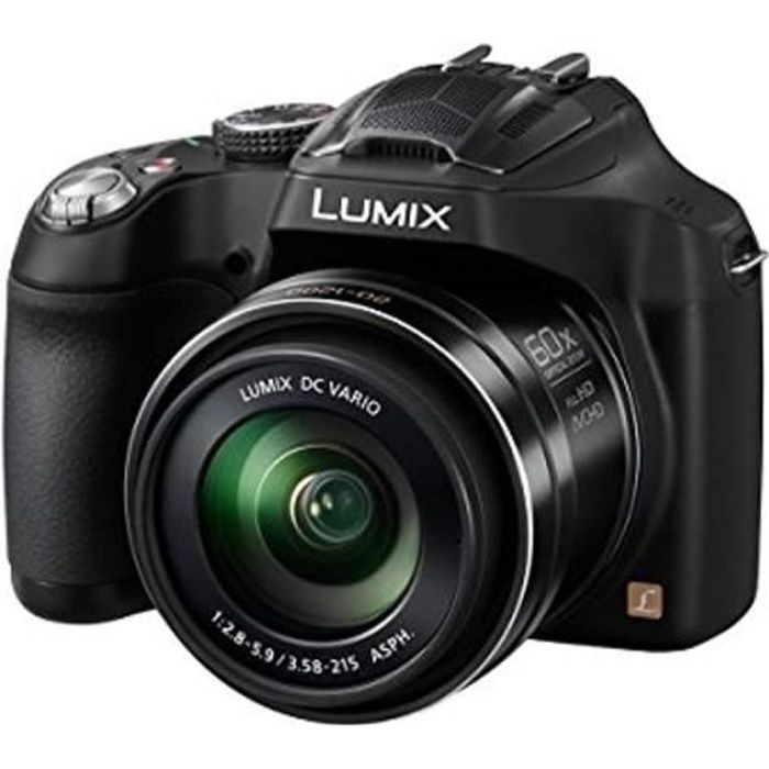 Panasonic Lumix DMC-FZ72 Appareil photo numérique Reflex 16.8 Mpix Boîtier nu Noir