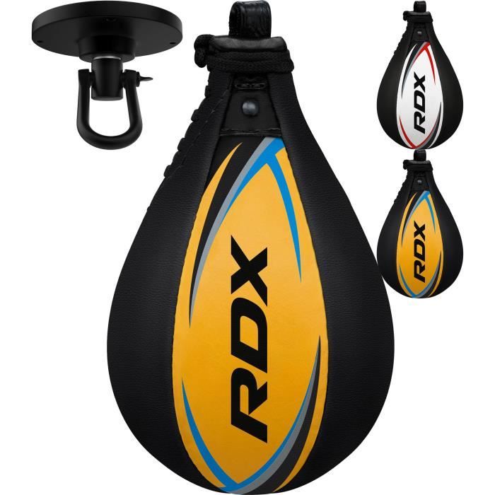 RDX Vitesse Ball Cuir Boxe Poire De Frappe, Speed Ball, Entrainement MMA  Speed Bag et Pivotant Rotule Plafond - Cdiscount Sport