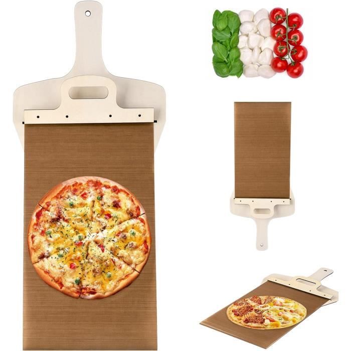 Fredral Sliding Pizza Peel, 48x28cm Pelle à Pizza Coulissante Avec