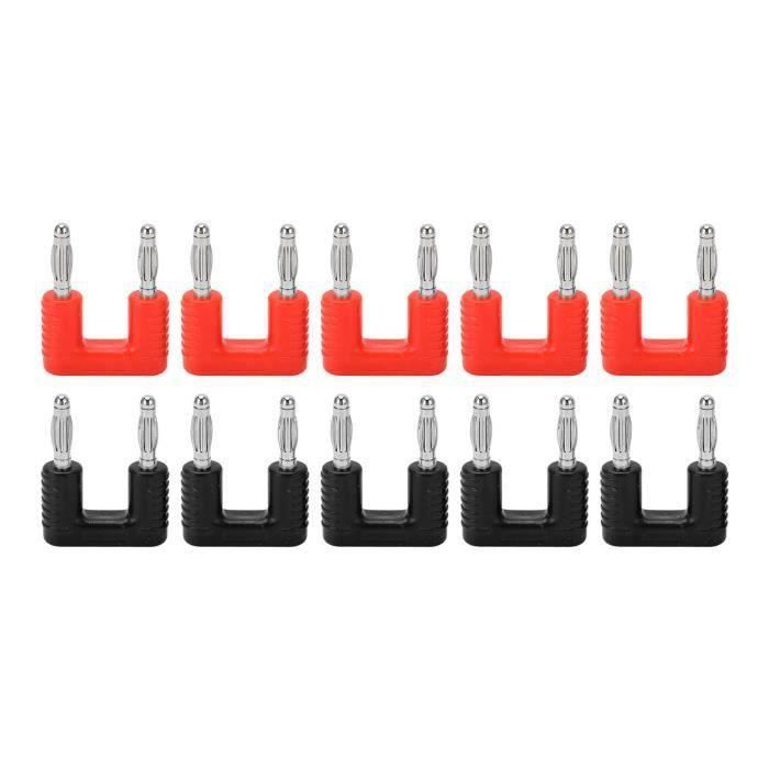 5 Ensembles 2.5mm Connecteur Banane Laiton Plaqué Or à Souder Pour Haut