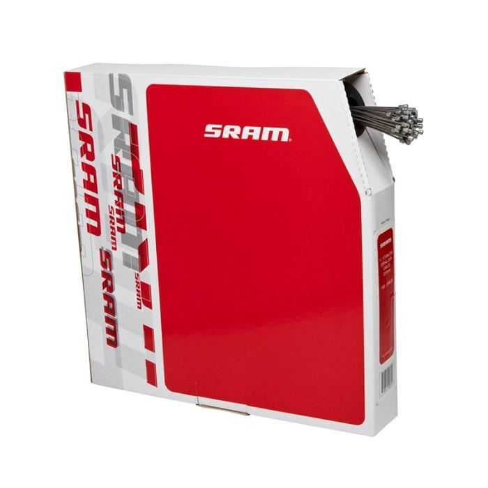 Kit câbles/gaines de dérailleur route/VTT avant/arrière Sram - blanc - 4 mm