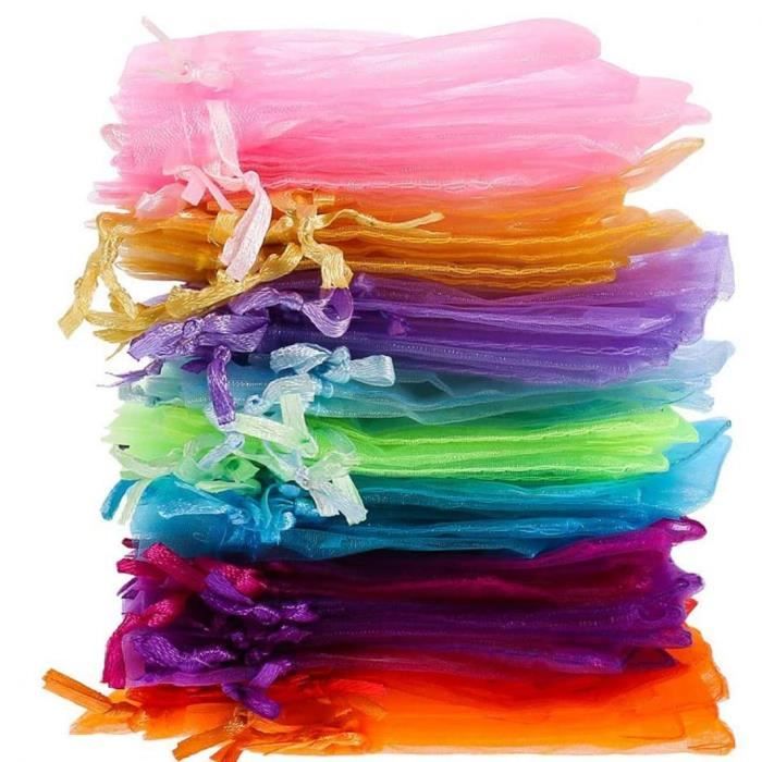 sacs cadeaux en organza