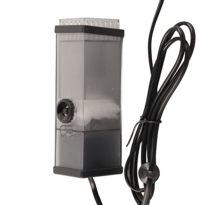 Comparer les prix de Écumeur d'aquarium - SURENHAP - 5W - 300L/H - 15,5x6x4 cm - Idéal pour poissons