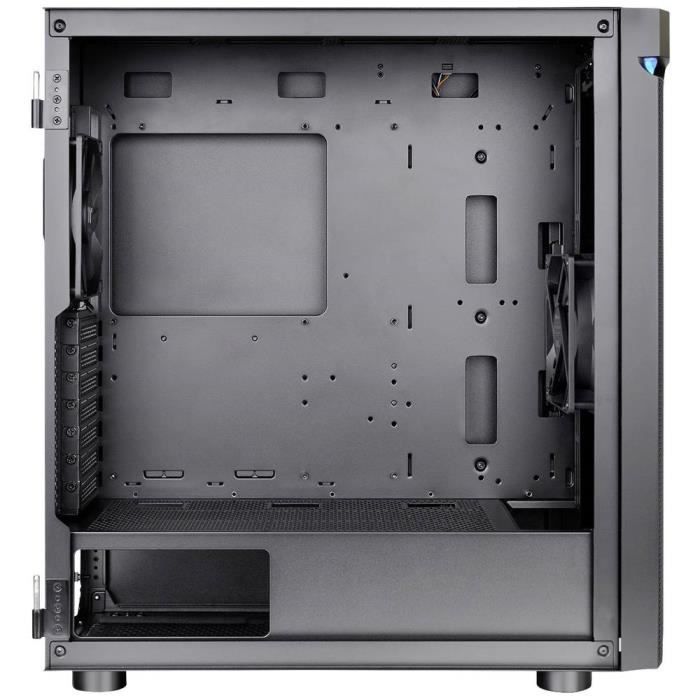 Boîtier PC noir Thermaltake CA-1X4-00M1WN-00 - Compatible LCS fenêtre latérale - Tour midi