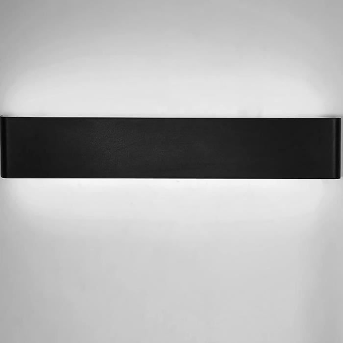COMELY Applique Murale Intérieure LED, 20W 2250LM Lampe Murale Moderne Chambre Blanc 445cm Luminaire Mural Creativite Design En Aluminium Pour Salon Cuisine Couloir Escalier Lumiere Froide 6500k 86334317