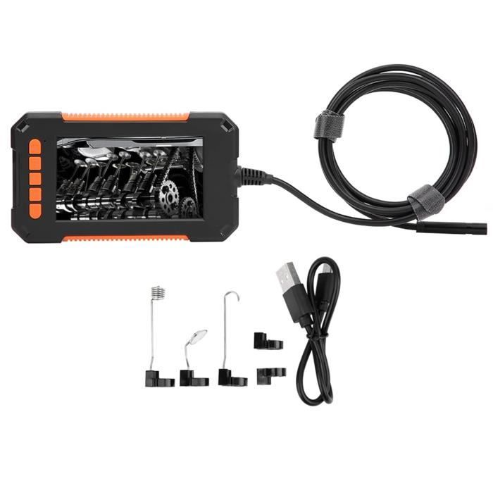 Endoscope Industriel ANCEL AN302 - Caméra Double 1080P, Sonde Flexible 1.6m, écran 4.3"