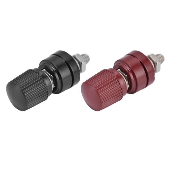 Bornier de régulateur de tension - VBESTLIFE - M6 - 10 pièces - Rouge