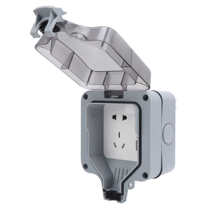 Boîte De Jonction étanche IP65 ABS - 200x120x113 Mm - Pour Installations électriques Extérieures, Industrielles - Vis Incluses - 2