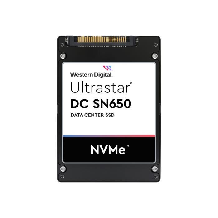 Western Digital Ultrastar WUS5EA176ESP5E3 7 68 To U.3 PCI Express 4.0 NVMe 3D TLC NAND Neuf - vue 7