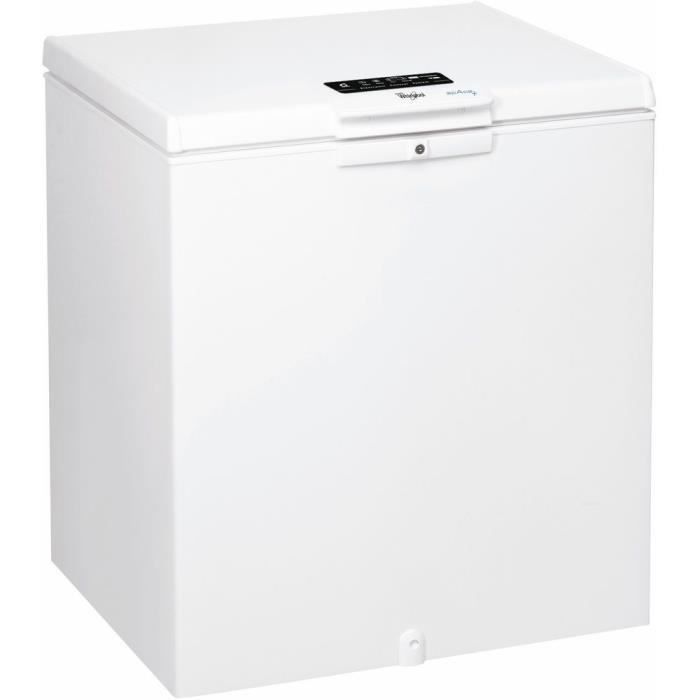 Congélateur coffre Whirlpool WHE 20112 - 167 L - A++ - 40 dB - 23 kg/24h