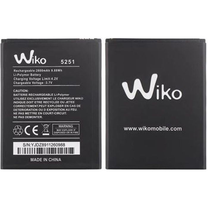 Batterie Wiko 5251