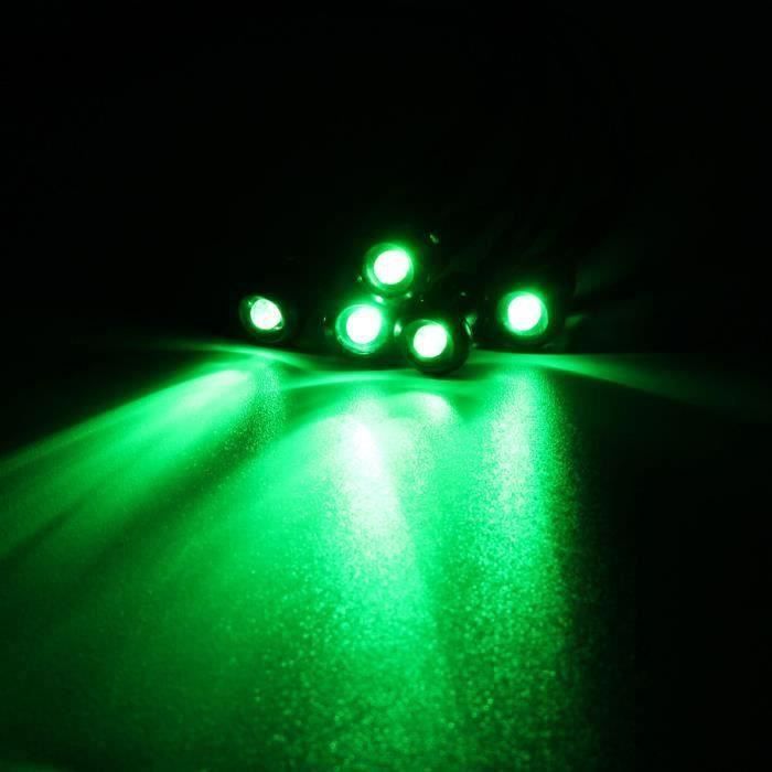 Light Diode 10pcs 12V 8mm Pré-câblé LED Constant Light Emitting Diode Ultra Bright Water Clear - Foto 8