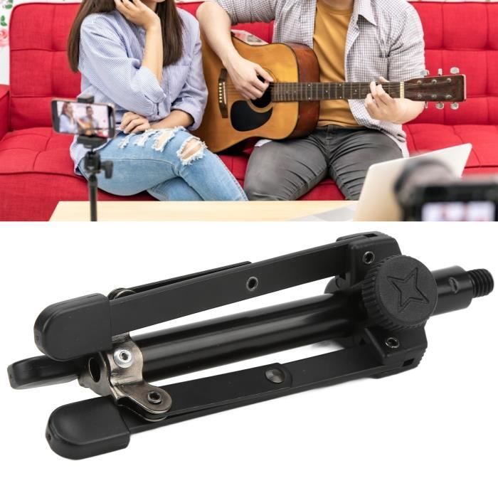 Harilla Clip Support Micro Pour Instrument De Musique - Pince Fixation Studio Enregistrement