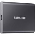 SAMSUNG - SSD externe - T7 Gris Titane - 1To - USB Type C (MU-PC1T0T/WW)-1